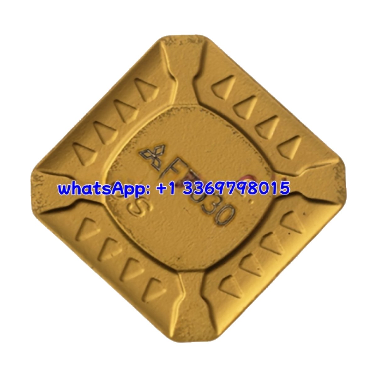 Original Mitsubishi SEER1203AFEN-JS F7030 Carbide Insert - Square (10 PCS)