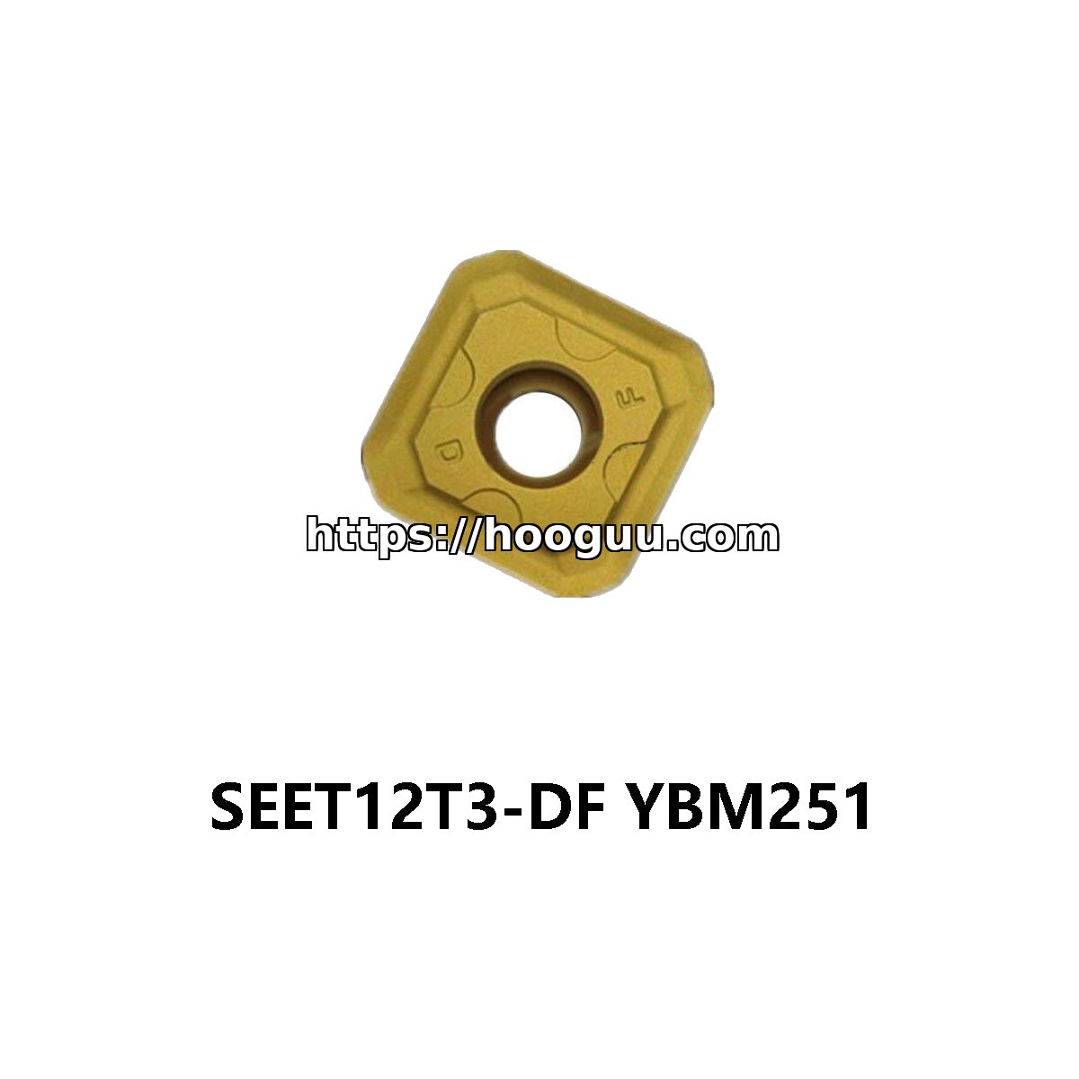 ZCC-CT SEET12T3-DF YBM251 Square Steel - Image 2