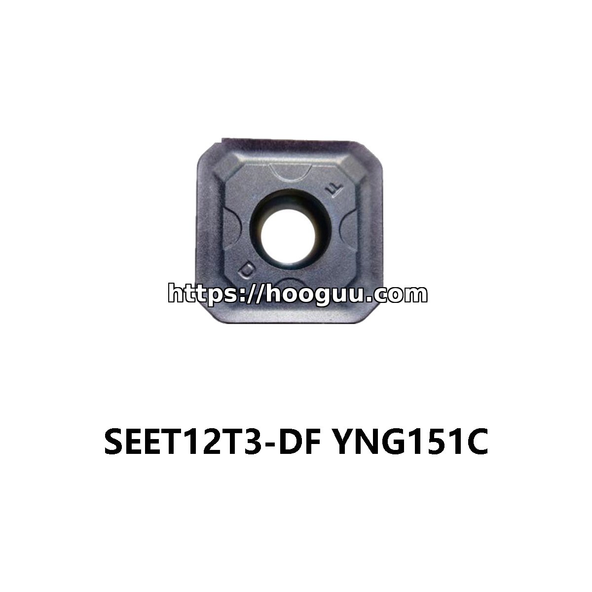 Original ZCC-CT SEET12T3-DF YNG151C Carbide Insert - Square (10 PCS) - Image 2
