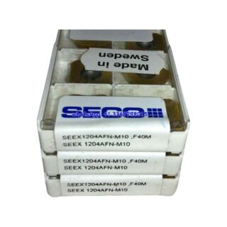 Original Seco SEEX1204AFN-M10 Carbide Turning Insert - Square (10 PCS) F40M SEEX1204AFN-M10 F40M