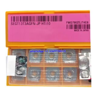 Original Mitsubishi SEGT13T3AGFN-JP Carbide Insert - Square (10 PCS) SEGT13T3AGFN-JP HTI10