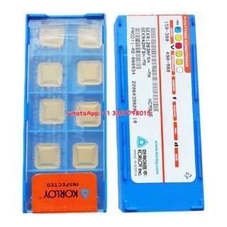 Original Korloy SEKR1203AFSN-MX NCM325 Carbide Turning Insert - Square (10 PCS)