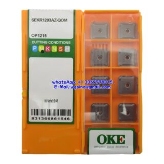 Original OKE SEKR1203AZ-QOM OP1215 Carbide Insert - Square (10 PCS)