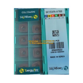 Original TaeguTec SEKT12T3AFTN-M TT9030 Carbide Insert - Square (10 PCS)
