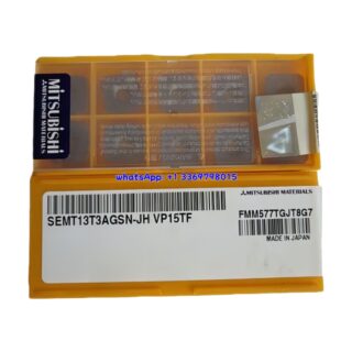 Original Mitsubishi SEMT13T3AGSN-JH VP15TF Carbide Insert - Square | Steel, Stainless Steel (10 PCS)