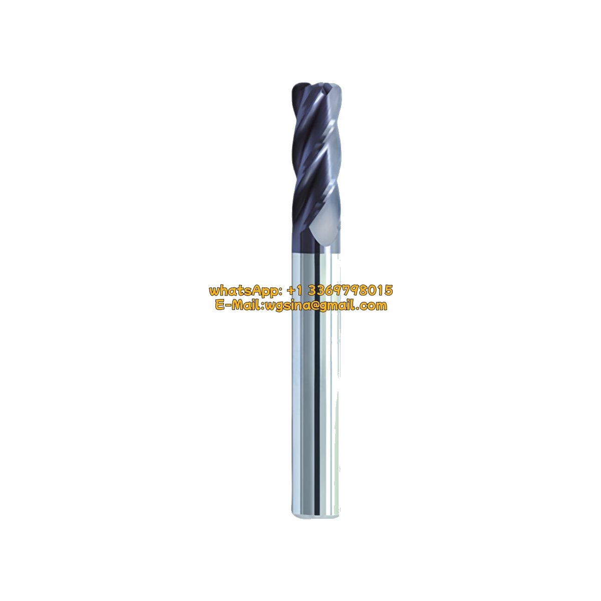 Original ZCC-CT SM-4R-D8.0R0.5 Indexable End Mill | Steel