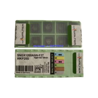 Original Walter SNGX1205ANN-F27 WKP25 Carbide Turning Insert - Square | Steel (10 PCS) WKP25S SNGX1205ANN-F27 WKP25S