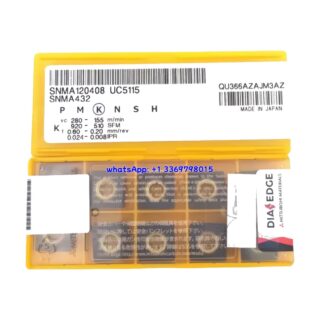 Original Mitsubishi SNMA120408 UC5115 Carbide Insert - Square | Steel (10 PCS)