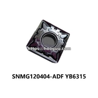 Original ZCC-CT SNMG120404-ADF YB6315 Carbide Turning Insert - Square | Steel, Stainless Steel (10 PCS)