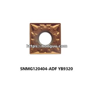 Original ZCC-CT SNMG120404-ADF YB9320 Carbide Turning Insert - Square | Steel, Stainless Steel (10 PCS)