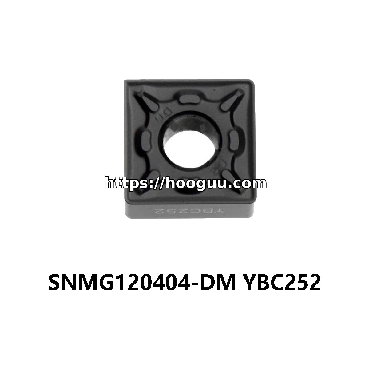 Original ZCC-CT SNMG120404-DM YBC252 Carbide Insert - Square | Steel (10 PCS) - Image 2