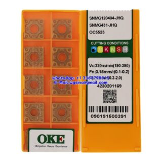 Original OKE SNMG120404-JHQ OC5525 Carbide Insert - Square (10 PCS)