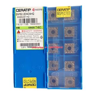 Original Kyocera SNMG120404-HQ Carbide Turning Insert - Square (10 PCS) TN60 SNMG120404-HQ TN60