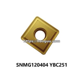 Original ZCC-CT SNMG120404 YBC251 Carbide Turning Insert - Square | Steel (10 PCS)