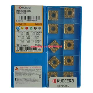 Original Kyocera SNMG120408-HQ CA5525 Carbide Insert - Square | Steel (10 PCS)
