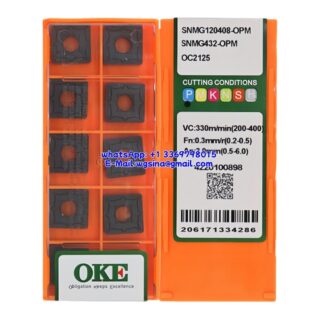 Original OKE SNMG120408-OPM OC2125 Carbide Insert - Square (10 PCS)