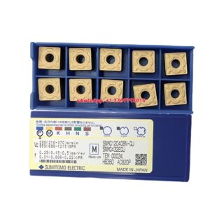 Original Sumitomo SNMG120408N-GU AC820P Carbide Insert - Square | Steel (10 PCS)