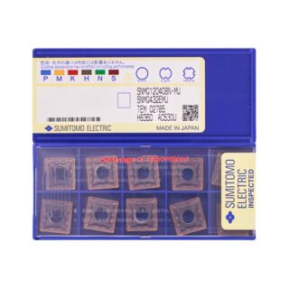 Original Sumitomo SNMG120408N-MU AC530U Carbide Insert - Square (10 PCS)