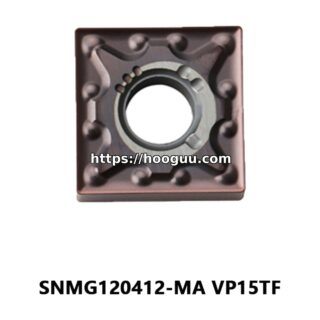 Original Mitsubishi SNMG120412-MA VP15TF Carbide Turning Insert - Square | Steel, Cast Iron (10 PCS)