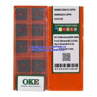 Original OKE SNMG120412-OPM OC2125 Carbide Insert - Square (10 PCS)