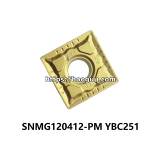 Original ZCC-CT SNMG120412-PM YBC251 Carbide Turning Insert - Square | Steel & More (10 PCS)