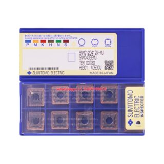 Original Sumitomo SNMG120412N-MU AC530U Carbide Insert - Square (10 PCS)