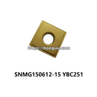 Original ZCC-CT SNMG150612-15 YBC251 Carbide Turning Insert - Square | Steel, Stainless Steel (10 PCS)