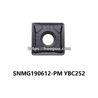 Original ZCC-CT SNMG190612-PM YBC252 Carbide Turning Insert - Square | Steel (10 PCS)