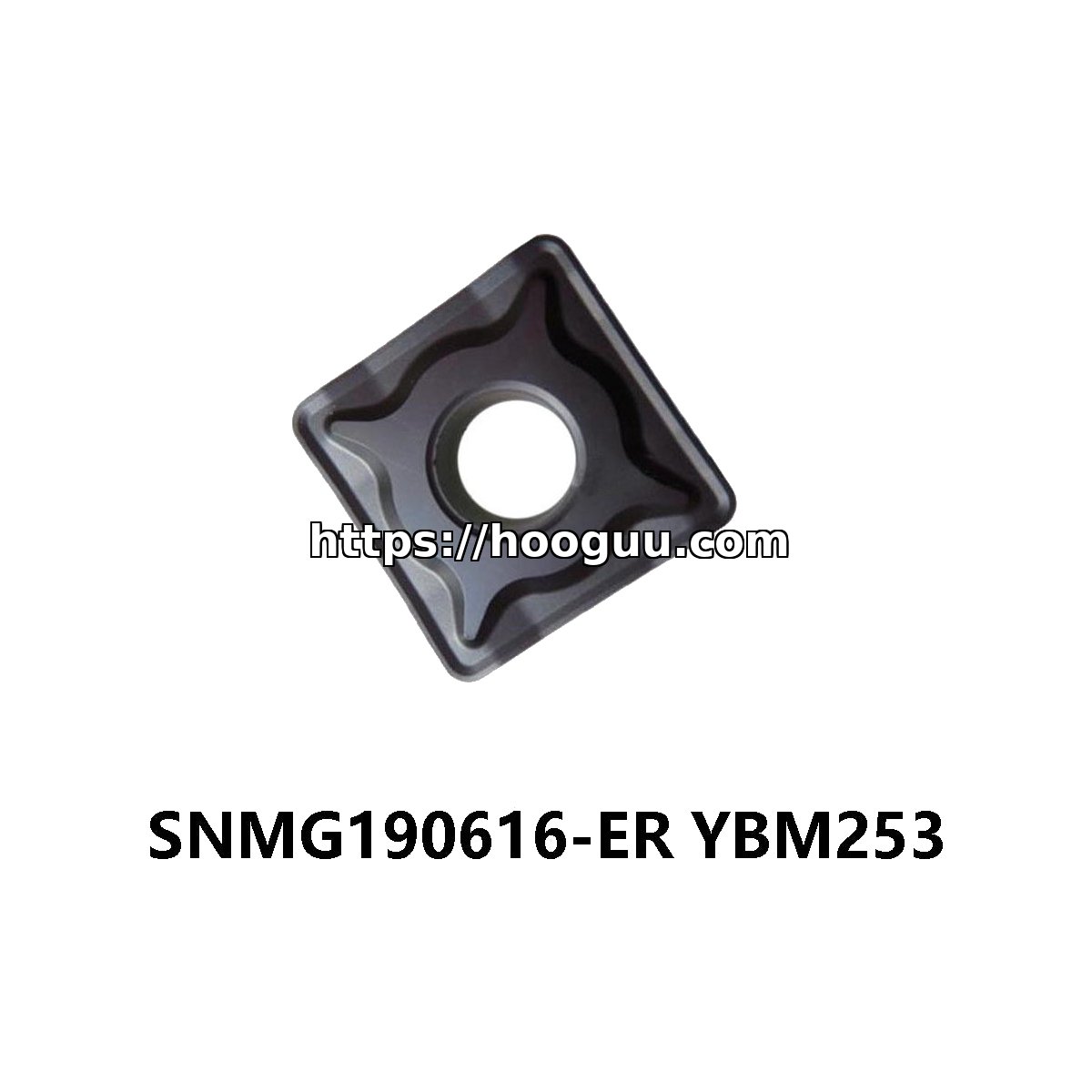 Original ZCC-CT SNMG190616-ER YBM253 Carbide Insert - Square | Steel & More (10 PCS) - Image 2