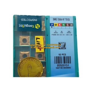 Original TaeguTec 120404 TT8125 Carbide Insert | Steel (10 PCS) SNMG MT SNMG 120404 MT TT8125