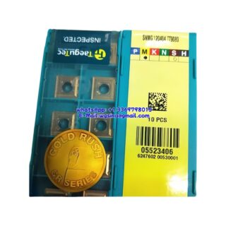 Original TaeguTec 120404 TT9080 Carbide Insert | Stainless Steel & More (10 PCS) SNMG SNMG 120404 TT9080