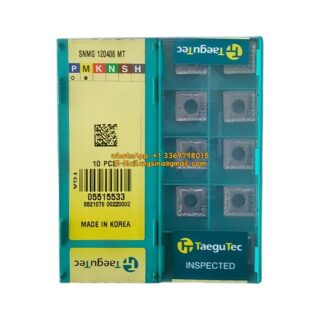 Original TaeguTec 120408 TT8020 Carbide Insert | Cast Iron (10 PCS) SNMG MT SNMG 120408 MT TT8020