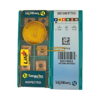 Original TaeguTec 120408 TT8125 Carbide Insert | Steel (10 PCS) SNMG MT SNMG 120408 MT TT8125