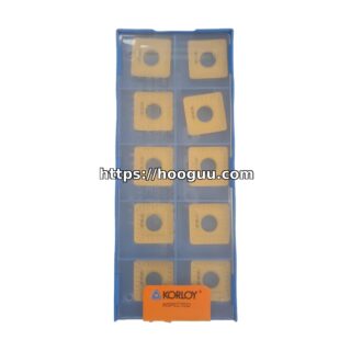 Original Korloy SNMM190616-GH NC3030 Carbide Turning Insert - Square | Steel