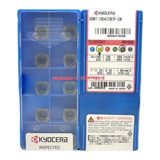 Original Kyocera SOMT100420ER-GM PR1535 Carbide Insert - Square (10 PCS)