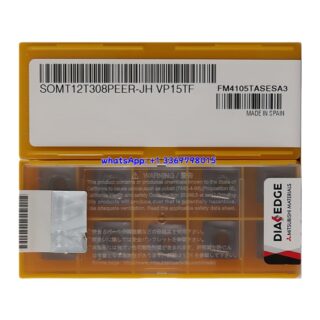 Original Mitsubishi SOMT12T308PEER-JH VP15TF Carbide Insert - Square | Cast Iron (10 PCS)