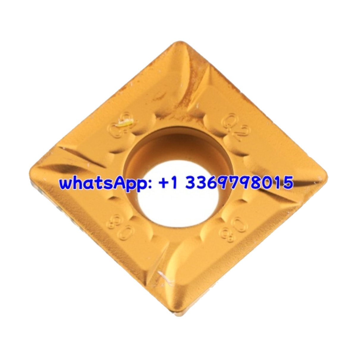 Original Mitsubishi SOMT1504PDER-Q2 F7030 Carbide Insert - Square (10 PCS)