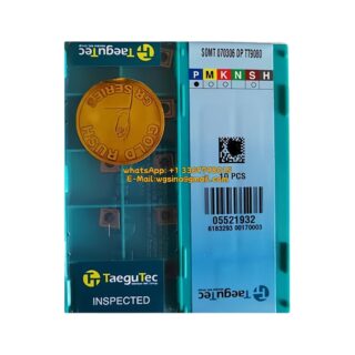 Original TaeguTec 11T308 TT6080 Carbide Insert (10 PCS) SOMT DK SOMT 11T308 DK TT6080