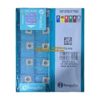 Original TaeguTec 08T306 TT9080 Carbide Insert | Stainless Steel & More (10 PCS) SOMT DP SOMT 08T306 DP TT9080