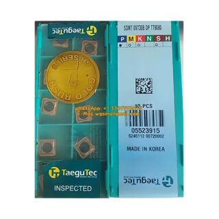 Original TaeguTec 09T308 TT9080 Carbide Insert | Stainless Steel & More (10 PCS) SOMT DP SOMT 09T308 DP TT9080