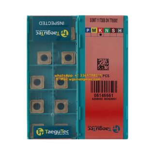 Original TaeguTec 11T308 TT6080 Carbide Insert (10 PCS) SOMT DK SOMT 11T308 DK TT6080