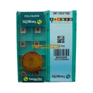 Original TaeguTec 11T308 TT9080 Carbide Insert | Stainless Steel & More (10 PCS) SOMT DP SOMT 11T308 DP TT9080