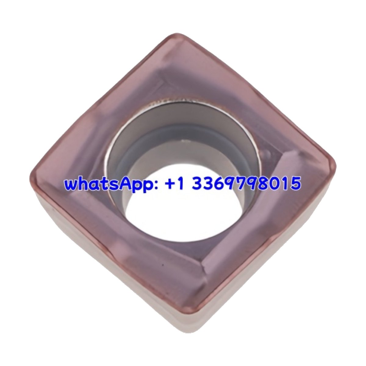 Original Mitsubishi SOMX073505-US VP15TF Carbide Insert - Square | Steel, Stainless Steel (10 PCS)