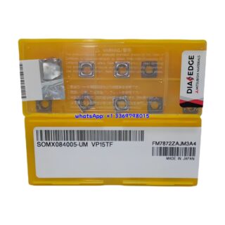 Original Mitsubishi SOMX084005-UM VP15TF Carbide Insert - Square | Steel, Stainless Steel (10 PCS)