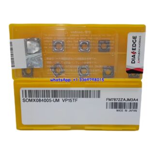 Original Mitsubishi SOMX084005-UM VP15TF Carbide Insert - Square | Steel (10 PCS)