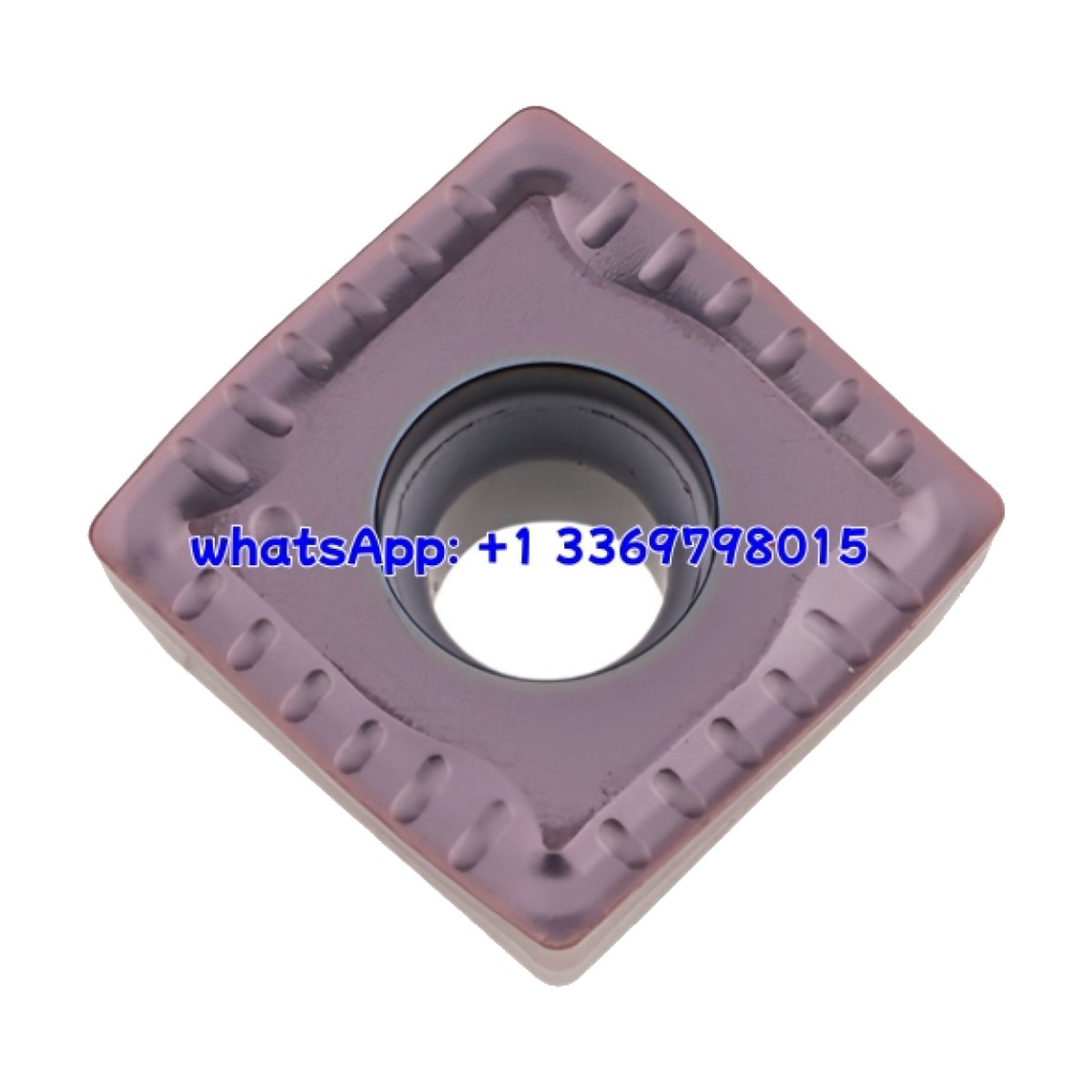 Original Mitsubishi SOMX166508-UM VP15TF Carbide Turning Insert - Square | Steel, Stainless Steel