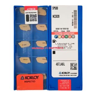 Original Korloy NC3020 NC3020 Carbide Turning Insert | Cast Iron (10 PCS) SP500 NC3020