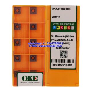 Original OKE SPMG07T308-TDG YO1215 Carbide Insert - Square (10 PCS)