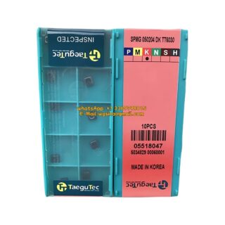 Original TaeguTec 050204 TT6030 Carbide Insert (10 PCS) SPMG DK SPMG 50204 DK TT6030