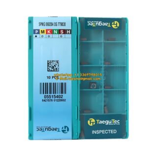 Original TaeguTec 060204 TT9030 Carbide Insert (10 PCS) SPMG DG SPMG 60204 DG TT9030